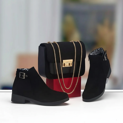 باقة الأناقة المتكاملة – صباط وصاك بنفس اللون