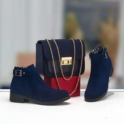 باقة الأناقة المتكاملة – صباط وصاك بنفس اللون